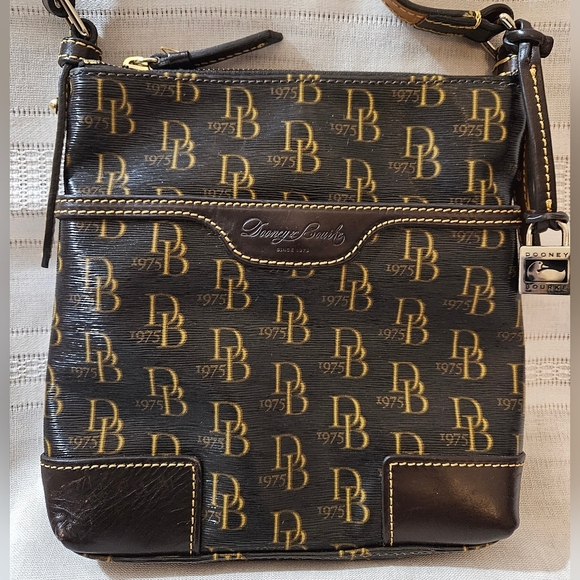 Dooney & Bourke Brown Crossbody Bag - Picture 2 of 14